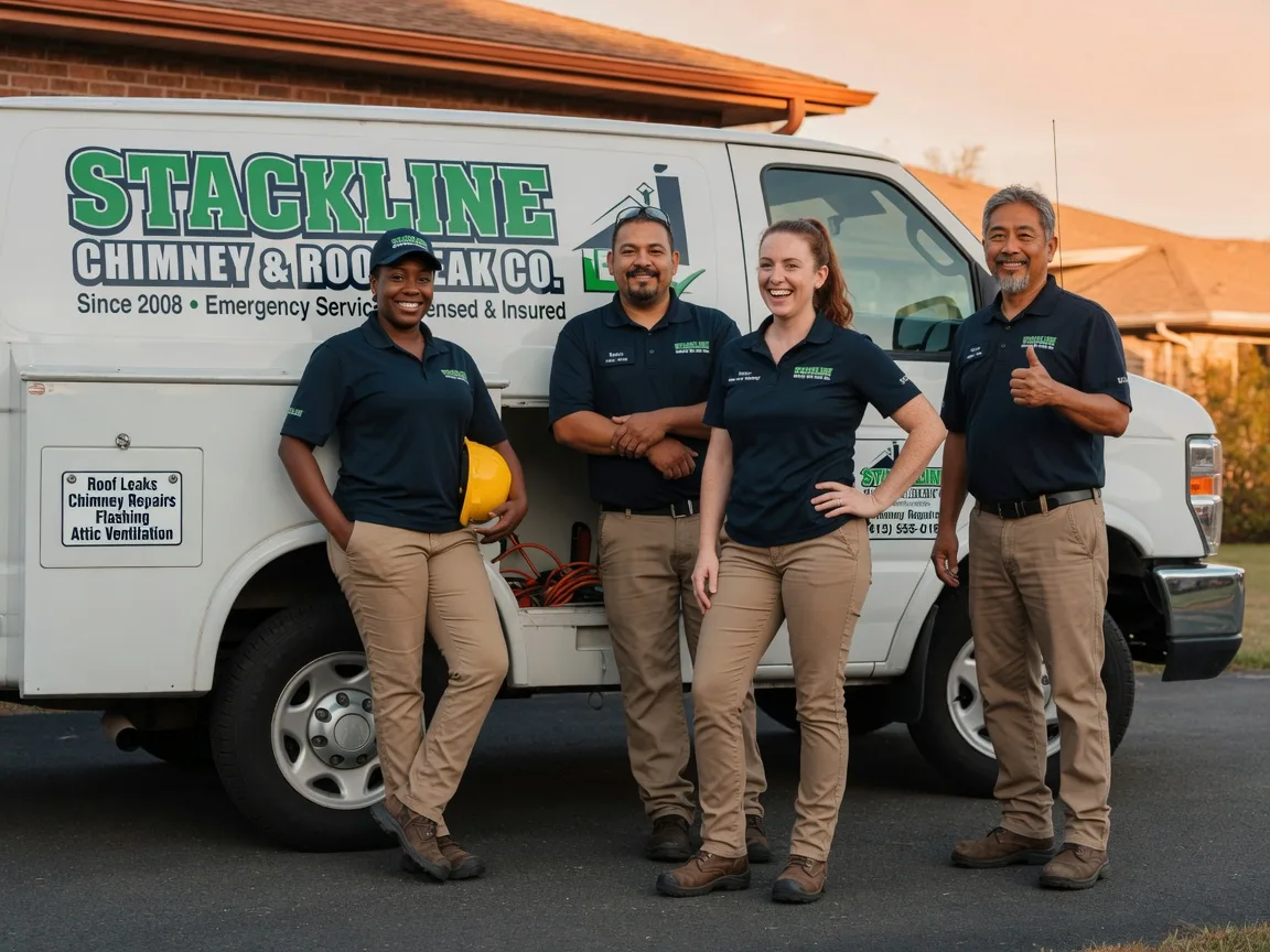 Chimney flashing repair company in Trion, GA